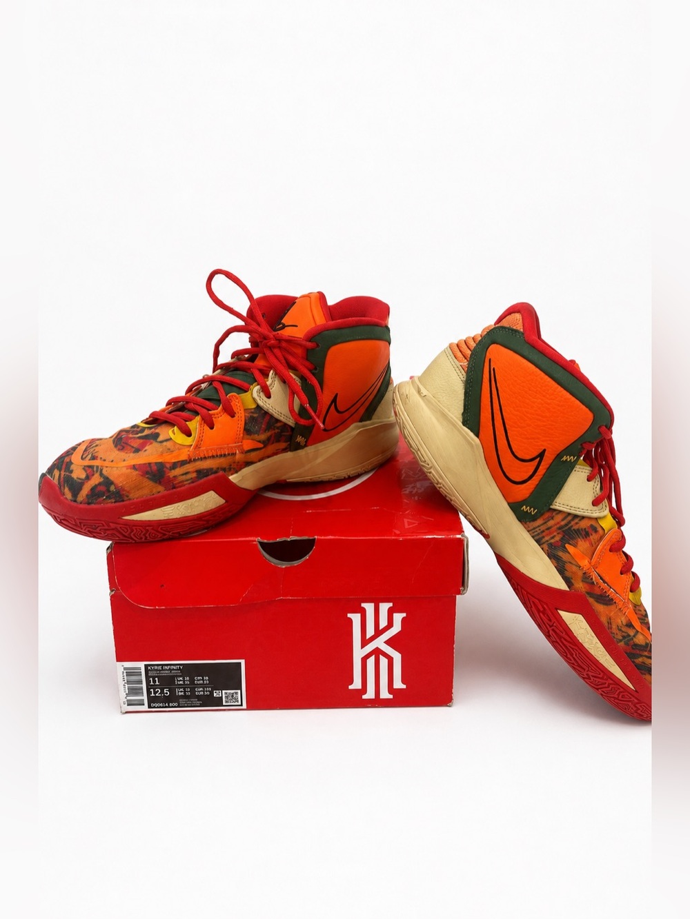 Rare Nike Kyrie Infinity 1 World 1 People Multicolor DO9614-800 mens 11 with box